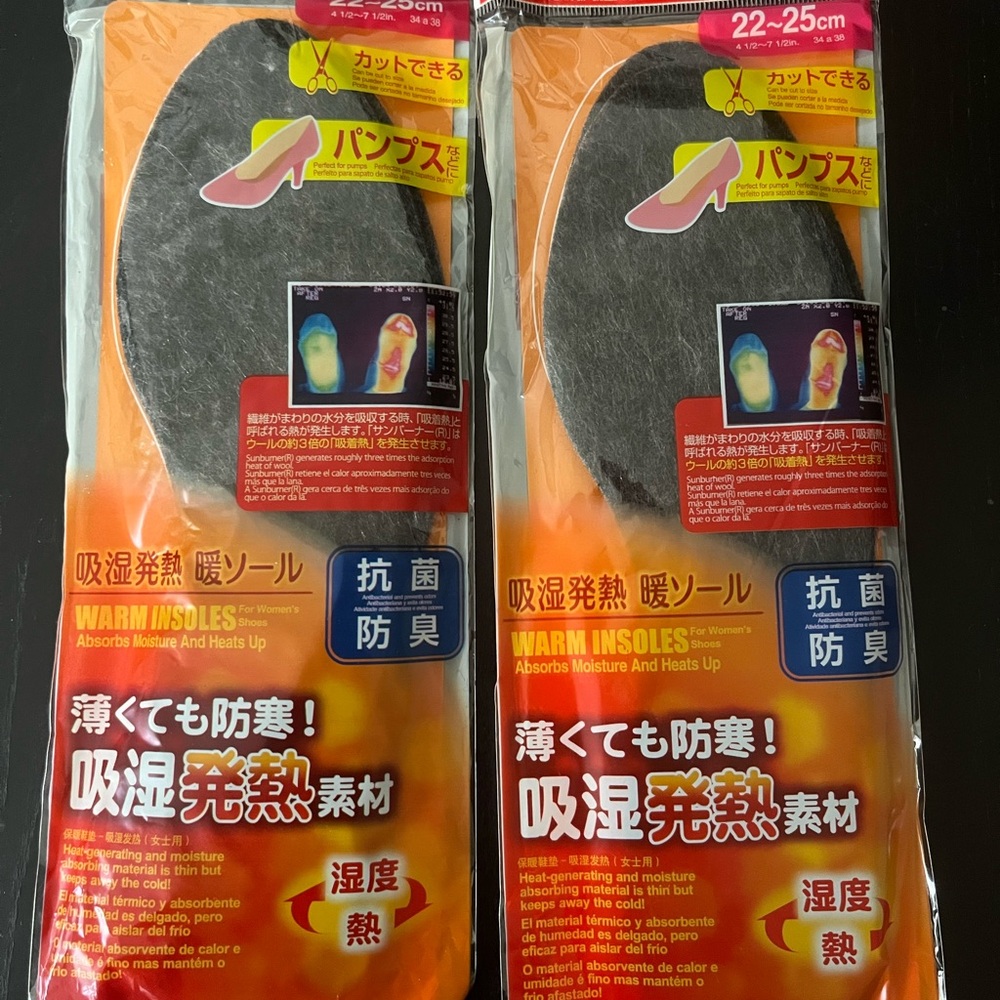Warm Insoles - Grey